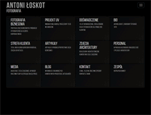 Tablet Screenshot of antoniloskot.com